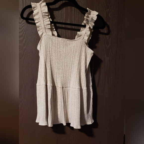 Débardeur Rayé Entro Pour Femme – Taille S – Doublé – Coton Et Rayonne – Bleu Et Crème